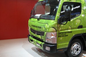 full wrap graphics applied to a truck cab