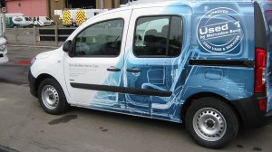 mercedes benz van graphics