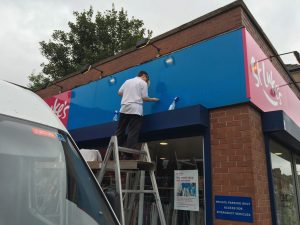 The installation process